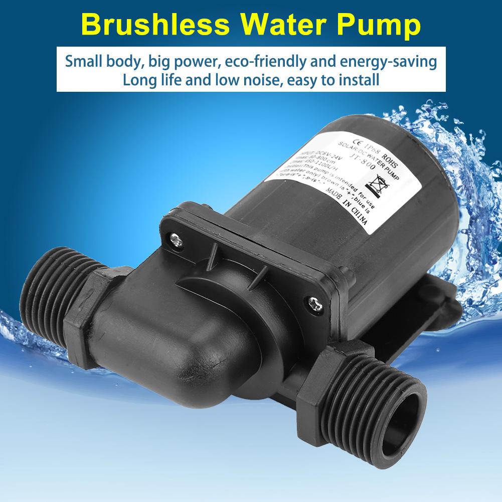 Mini High Hydraulic Head DC Brushless Boost Water Pump 24V 40 celsius 100 celsius