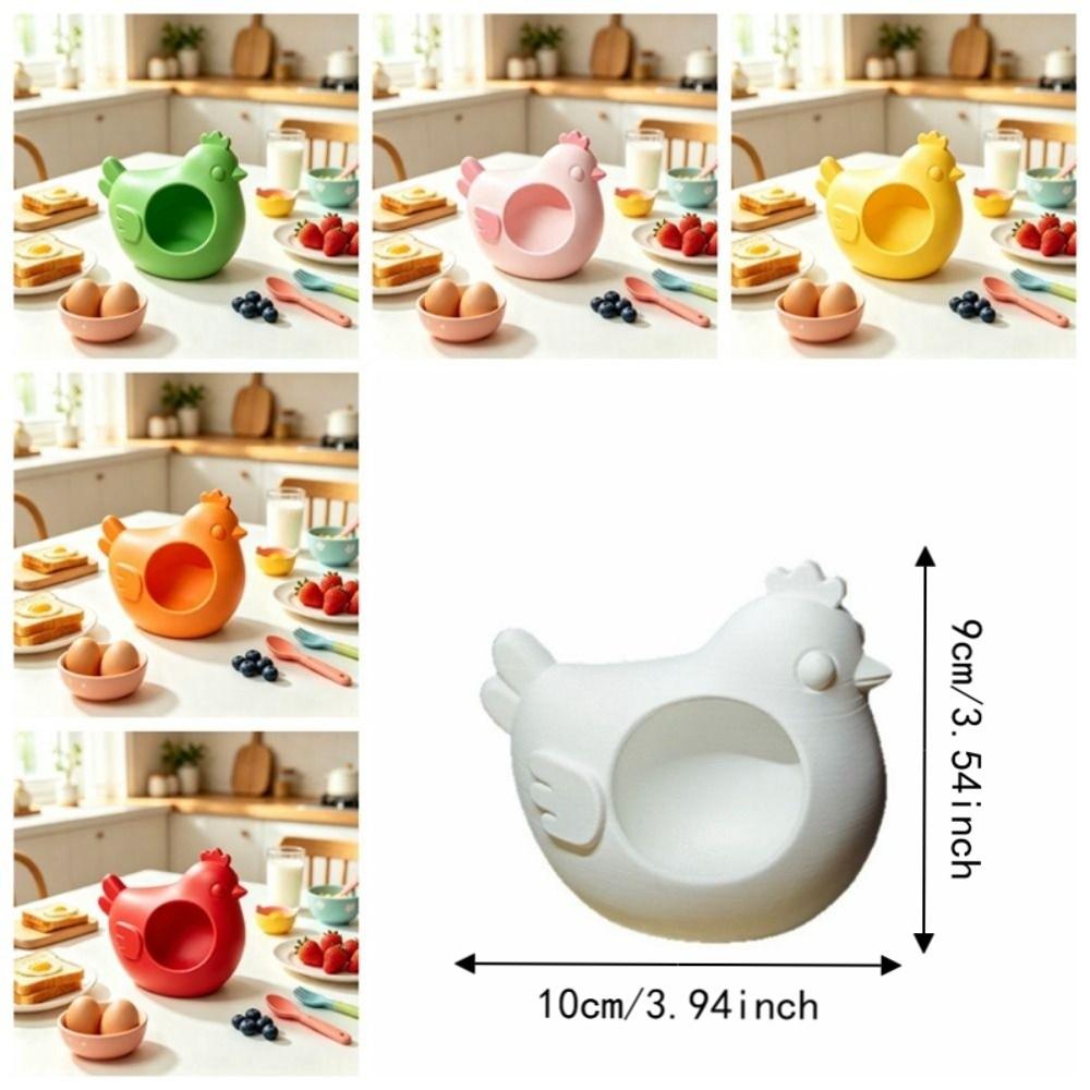 Exquisite 3D Printed Egg Box Cartoon Chick Egg Dispenser Tabletop Decoration