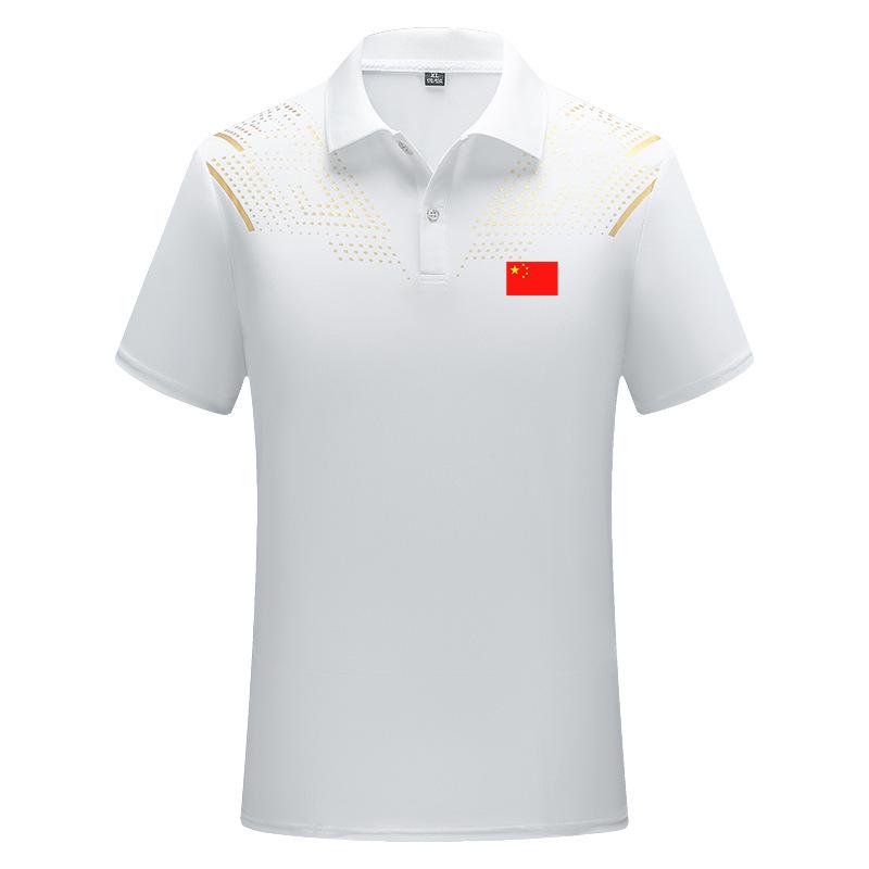 Unisex Quick-Dry Team Sports T-Shirt - Summer Short-Sleeve for Tennis & Badminton with Logo