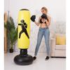 160cm Inflatable Freestanding Punching Bag Adults - PVC Heavy Duty Boxing Training Dummy With Base Stability