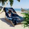 Titanic Print Beach Towel, Large Soft Quick Dry Towel for Beach Camping Swimming