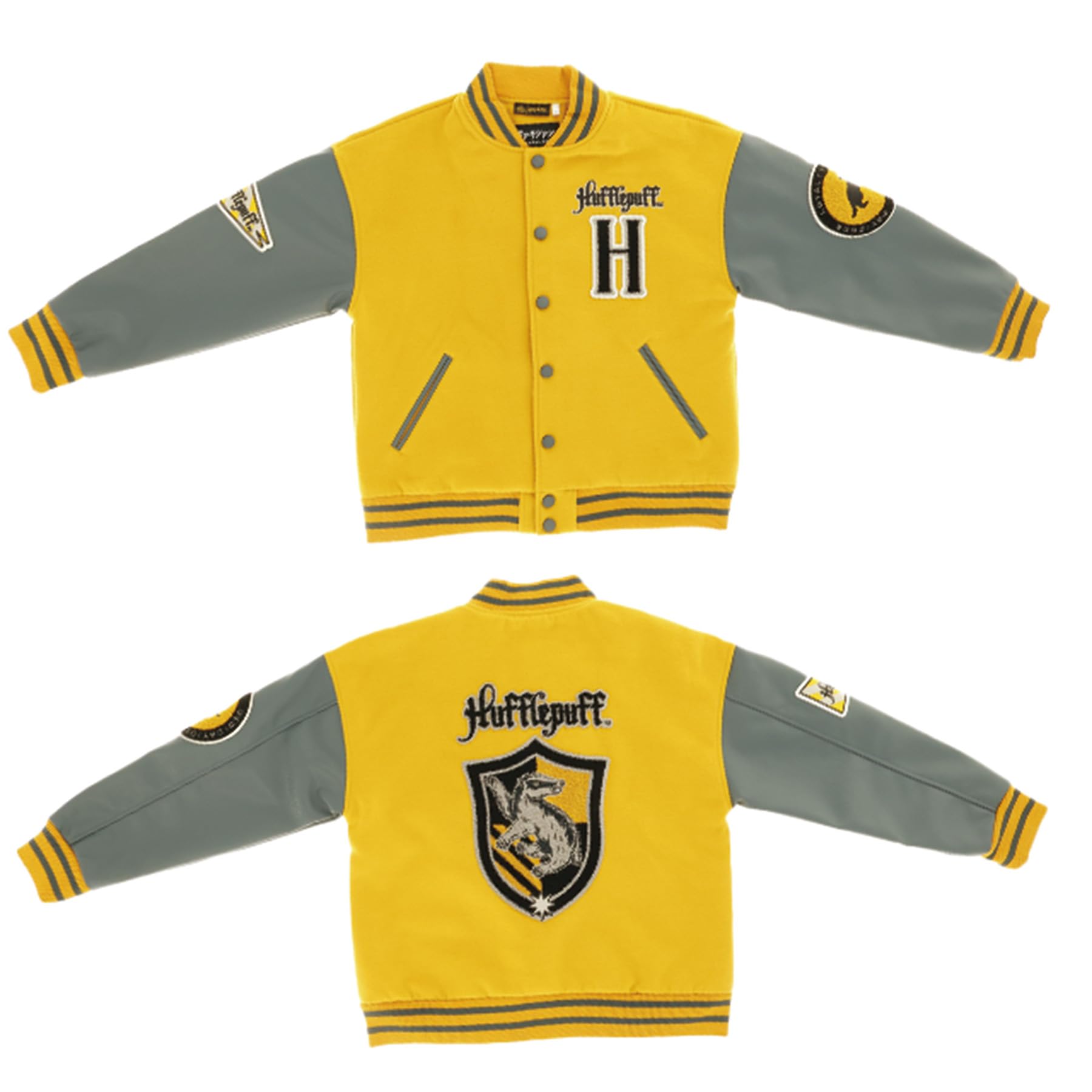 

Куртка Stadium с логотипом Hufflepuff Гарри Поттер Hufflepuff 62 см рукав 50 см окружность 57 см [Marushin] (L) Длина приблизительная. Длина приблизительная. (плечо