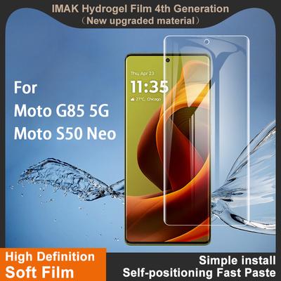 Moto G85 5G / Moto S50 Neo 5G Glass IMAK Hidrogelio plėvelė 4-osios kartos visą dengianti ekrano apsauga