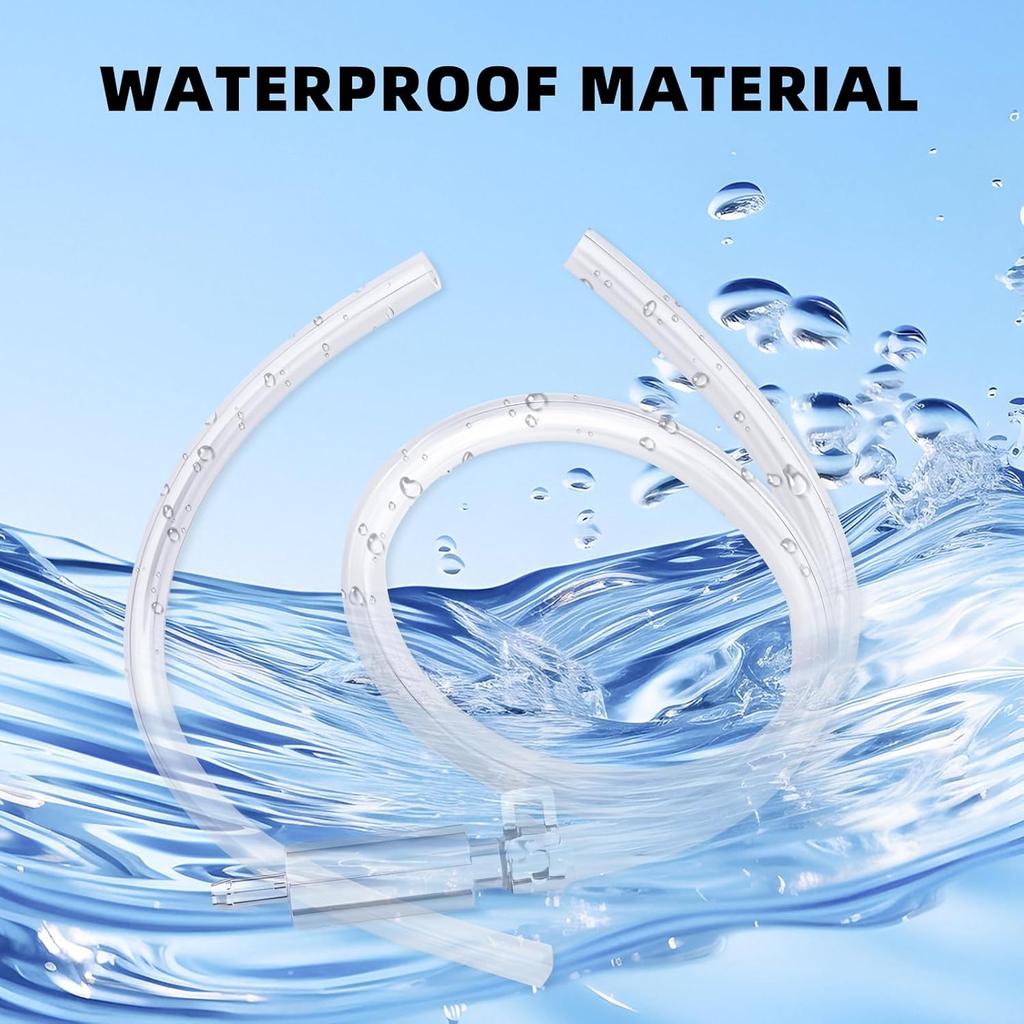 2 Pcs Brake Bleeder Hose - One Way Check Valve Tube Bleeding Tool Kit For Car Motorcycle Clutch,Universal Brake Fluid Bleeder Kit,Soft Tube With