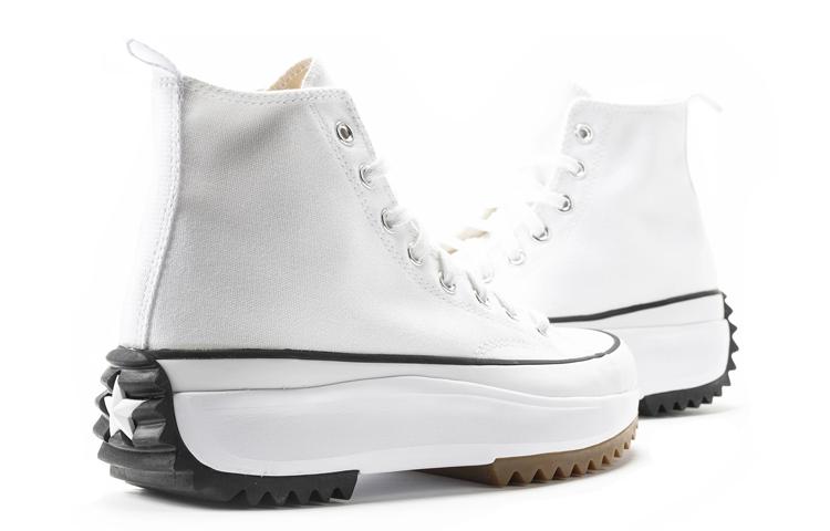 Run Star Converse Hike High 'White Black Gum' 166799C
