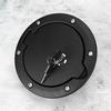 Fuel Tank Gas Cap Cover with Lock Fits for Jeep Wrangler JK 2007 2017