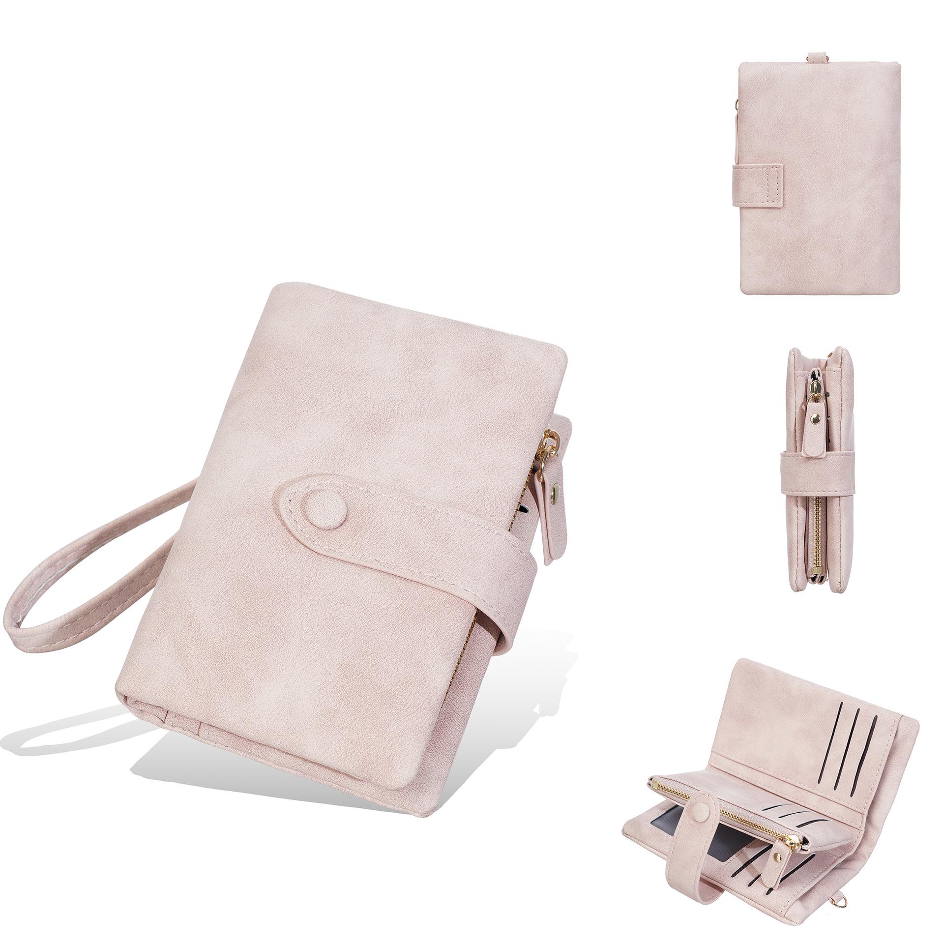 

Women s High-End Multi-Slot Foldable Card Holder Wallet with Elegant Design