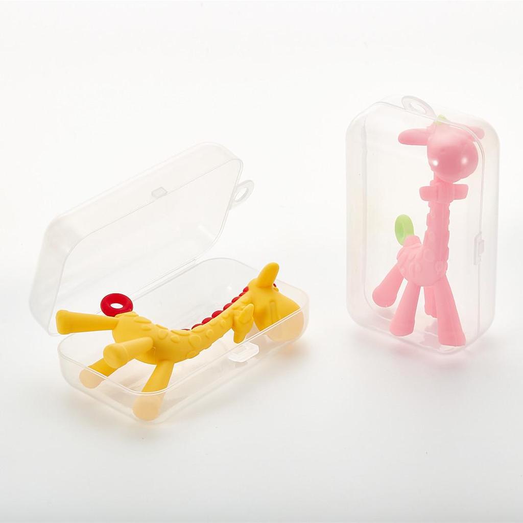Giraffe Baby Silicone Teething Stick