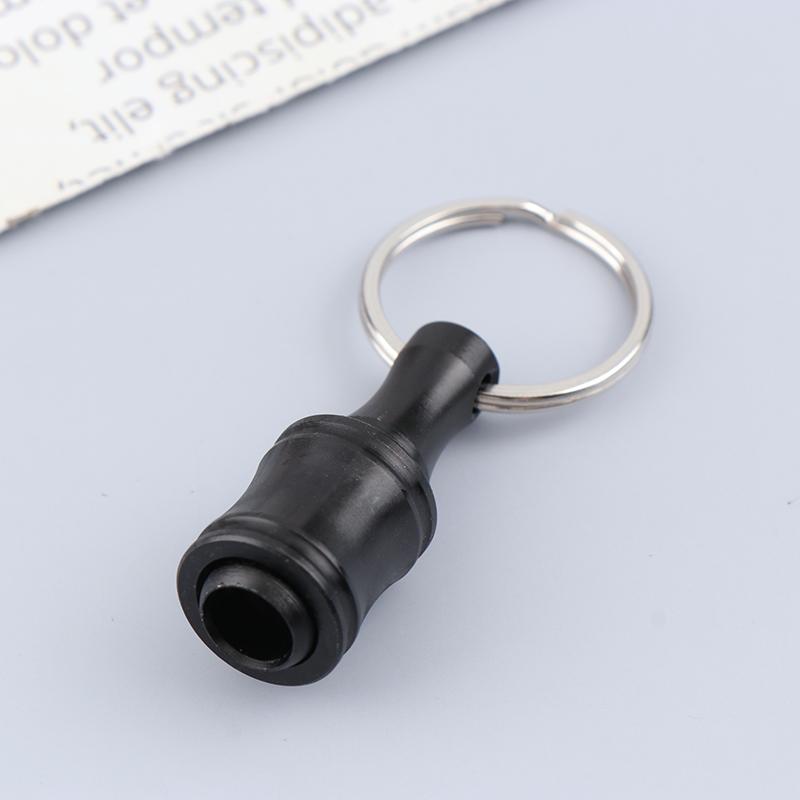 6Pcs/Set Bit Holder 1/4 Inch Hex Screwdriver Bits Holder Extension Bar Keychain Adapter Drill Bits Change Screw Bit Holder