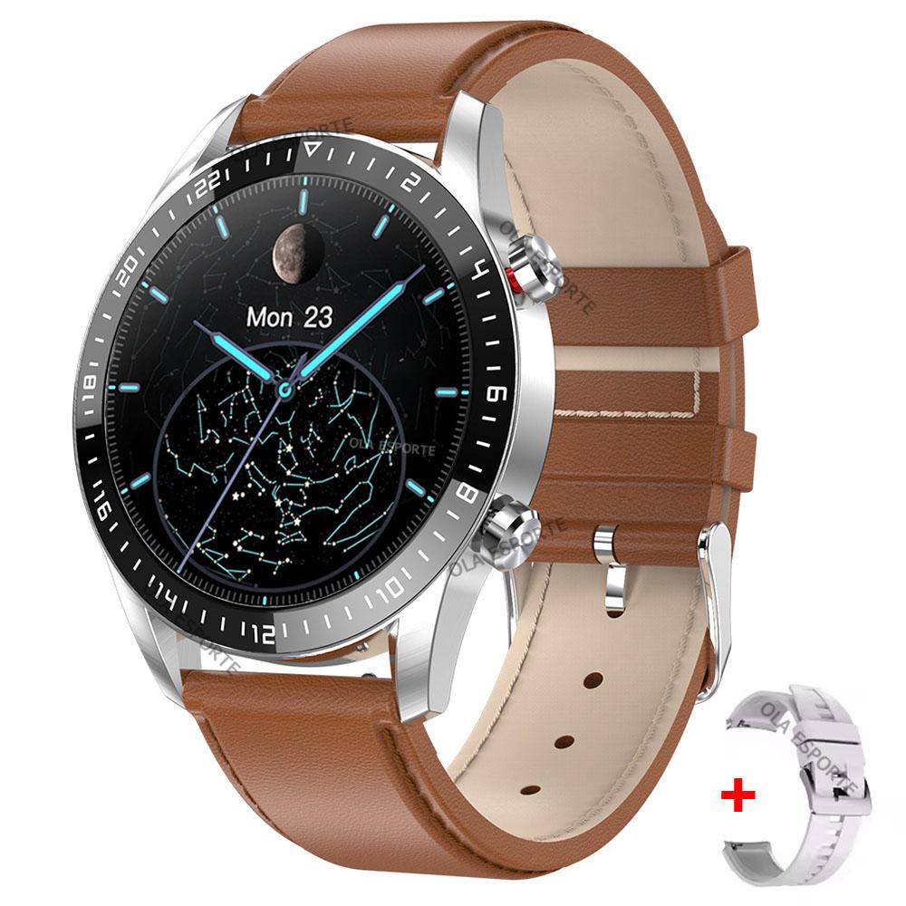 Новые 1,5-дюймовые умные часы для мужчин, Bluetooth-звонки, пульс, ЭКГ, здоровье, фитнес, спортивные часы, IP68, водонепроницаемые, для деловых мужчин Regular version
