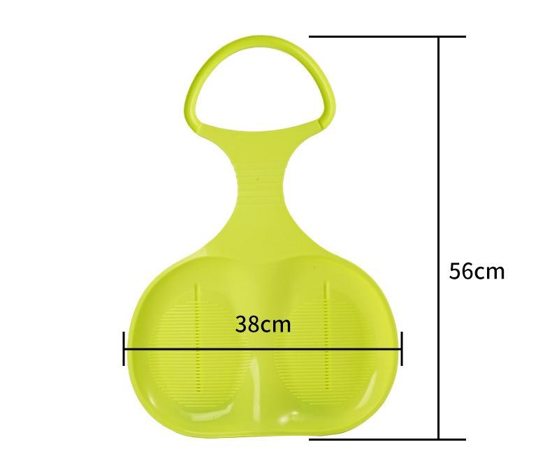 Skateboards Ski Skies Sand Skating Children's Thickened Lawn Slide Pads Lawn Slope Skateboards Straw Pads Slippers