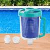 With 5 Skimmer Socks Inline Pool Leaf Canister Leaf Trap for Swimming Pool Pool Drainer