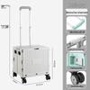 Portable Stair-Climbing Trolley: Folding Cart for Groceries, Camping, and Outdoor Use
