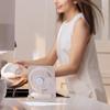 Desk Fan Portable Mini Fan Foldable Desktop Fans With 5 Gear USB Rechargerable Wall Fan Student Desktop Hang Fan For Office Home
