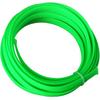 Othmro 5m/16.4ft PET Expandable Braid Cable Sleeving Flexible Wire Mesh Sleeve Fluorescent Green,for TV Audio PC Cords from Pets Chewing & Tearing