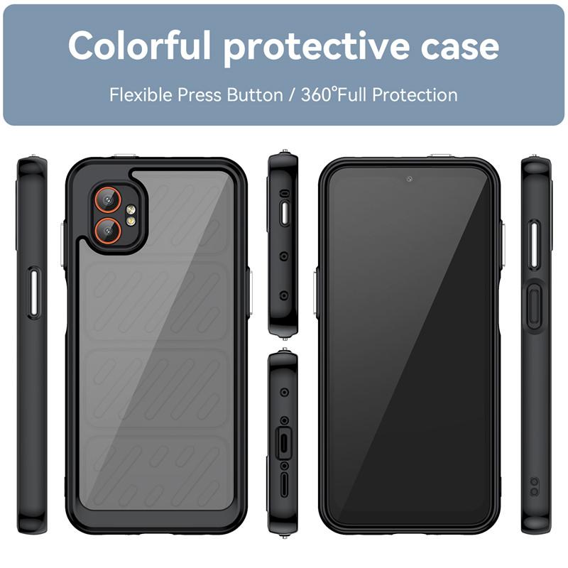 For Samsung Galaxy XCover7 Pro Case Samsung Galaxy XCover7 Pro Cover Clear PC + TPU Shockproof Phone Cover Galaxy XCover7 Pro