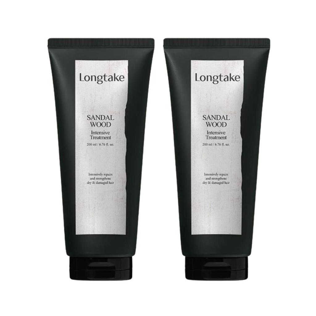 Longtake Sandelholz Intensiv Haarpflege Set (Shampoo 475ml + Kur 200ml)