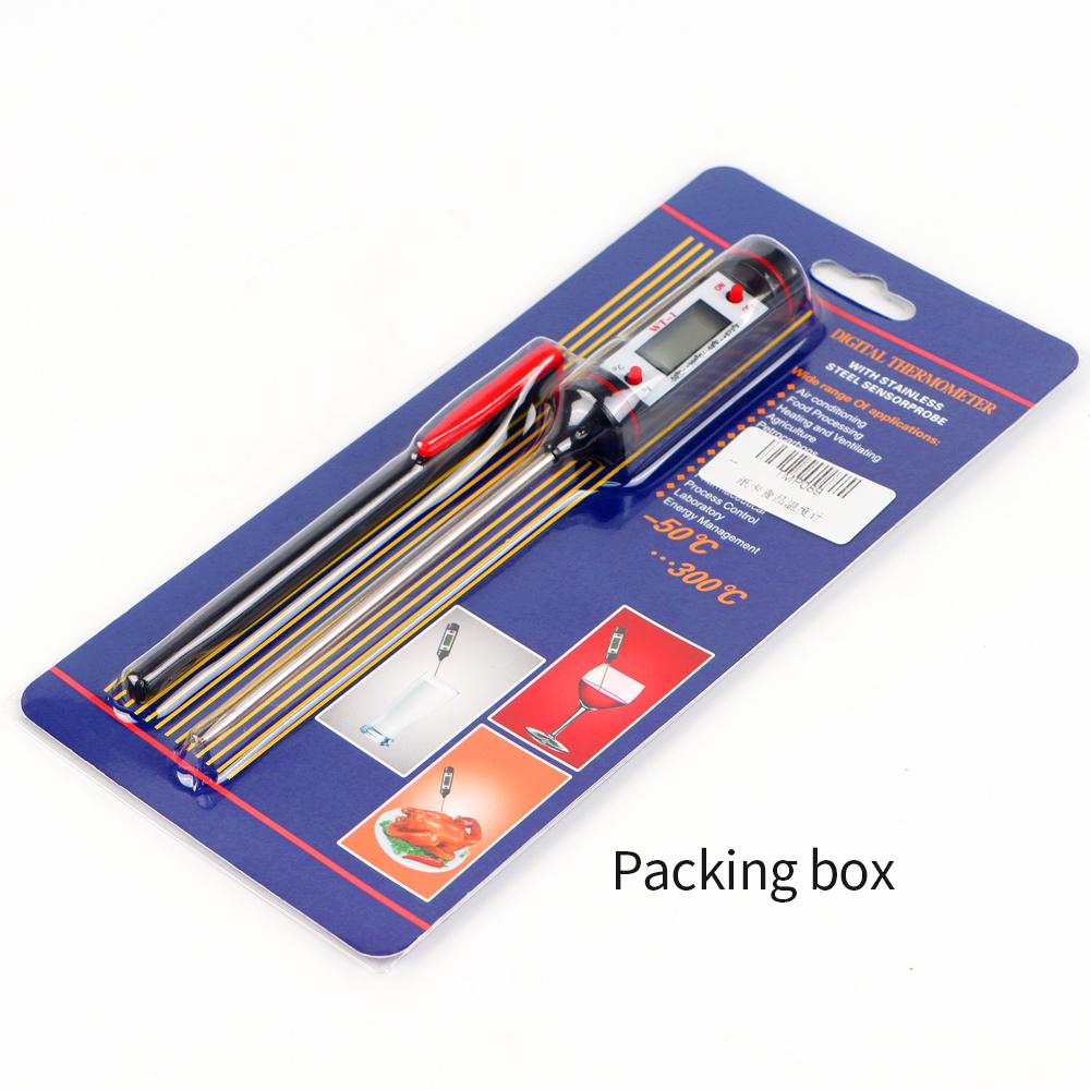 Digital Food Thermometer New Meat Kitchen Cooking Food BBQ Electronic Temperature Meter Gauge 304 Stainless Steel Probe Tools 4