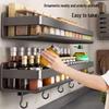 Yunshuang Stainless Steel Drill-Free Wall-Mounted Kitchen Spice Rack