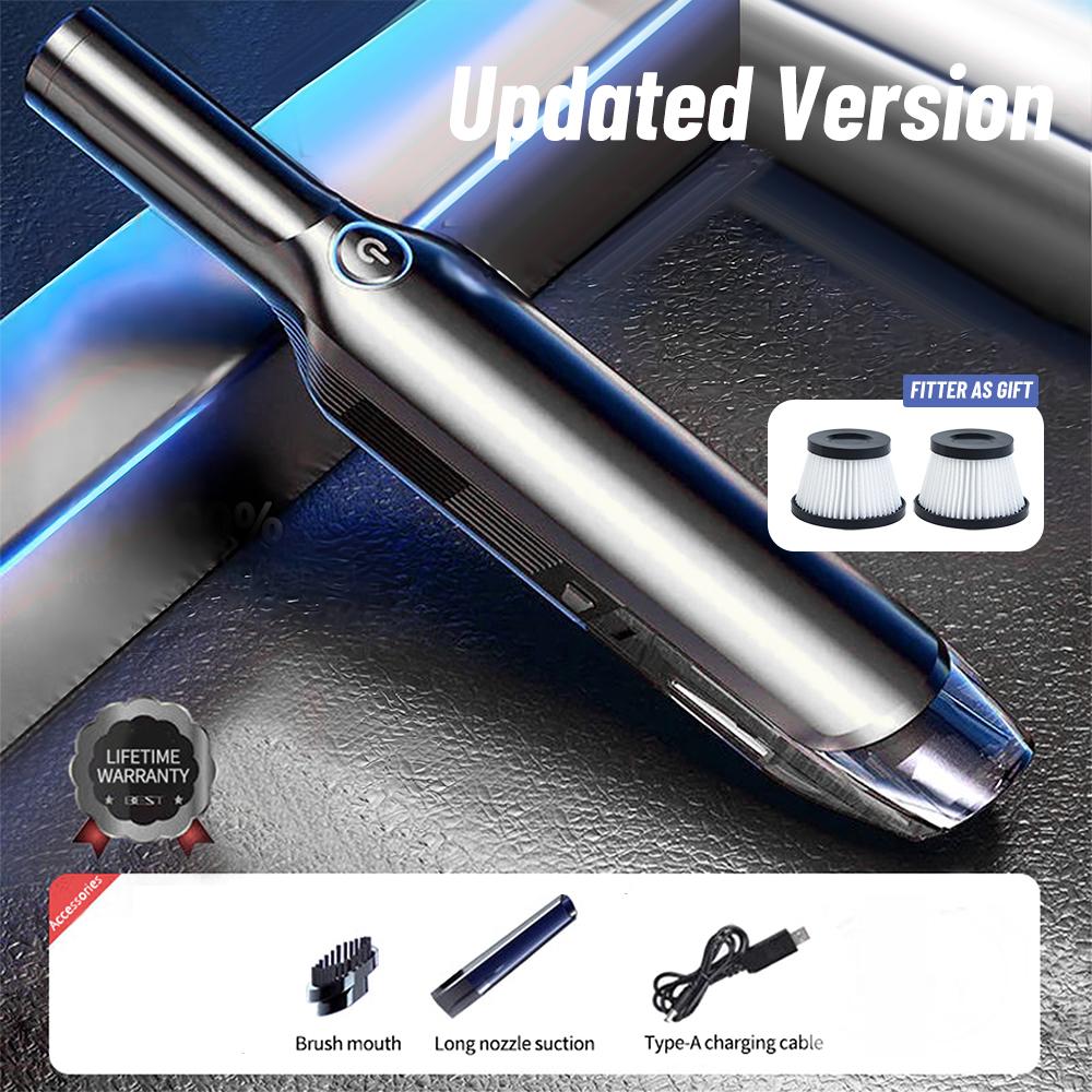 

Автомобильный пылесос, мощный беспроводной ручной пылесос для бытовой техники, портативный пылеуловитель, автоматический робот, автомобильные аксессуары 6 pcs чёрный