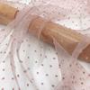 Light and high-quality bubble net fabric suitable for wedding dresses formal gowns and DIY clothing materials for handicrafts