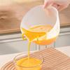 1L Egg Liquid Filter Measuring Cup Clear Large Capacity Baking Whisk Bowl with Scale Metering Cup Baking Measurer Tools