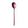 Pure Titanium Spoon Ultra Lightweight Long Handle Spoon Acid Resistant Non-Rust Spoon Outdoor Camping Restaurant Spoon