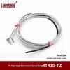 Metal Sheathed Fiber Optic Sensor Amplifier with Right Angle Elbow and Extended Reflective Through-Beam Cable