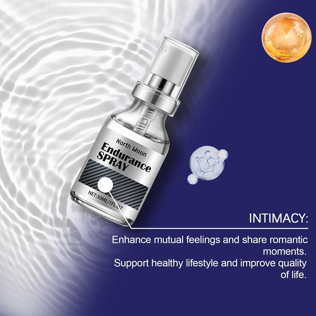 North Moon Men's Care Spray Moisturizing Body Lotion For Hydration And Massage Therapy