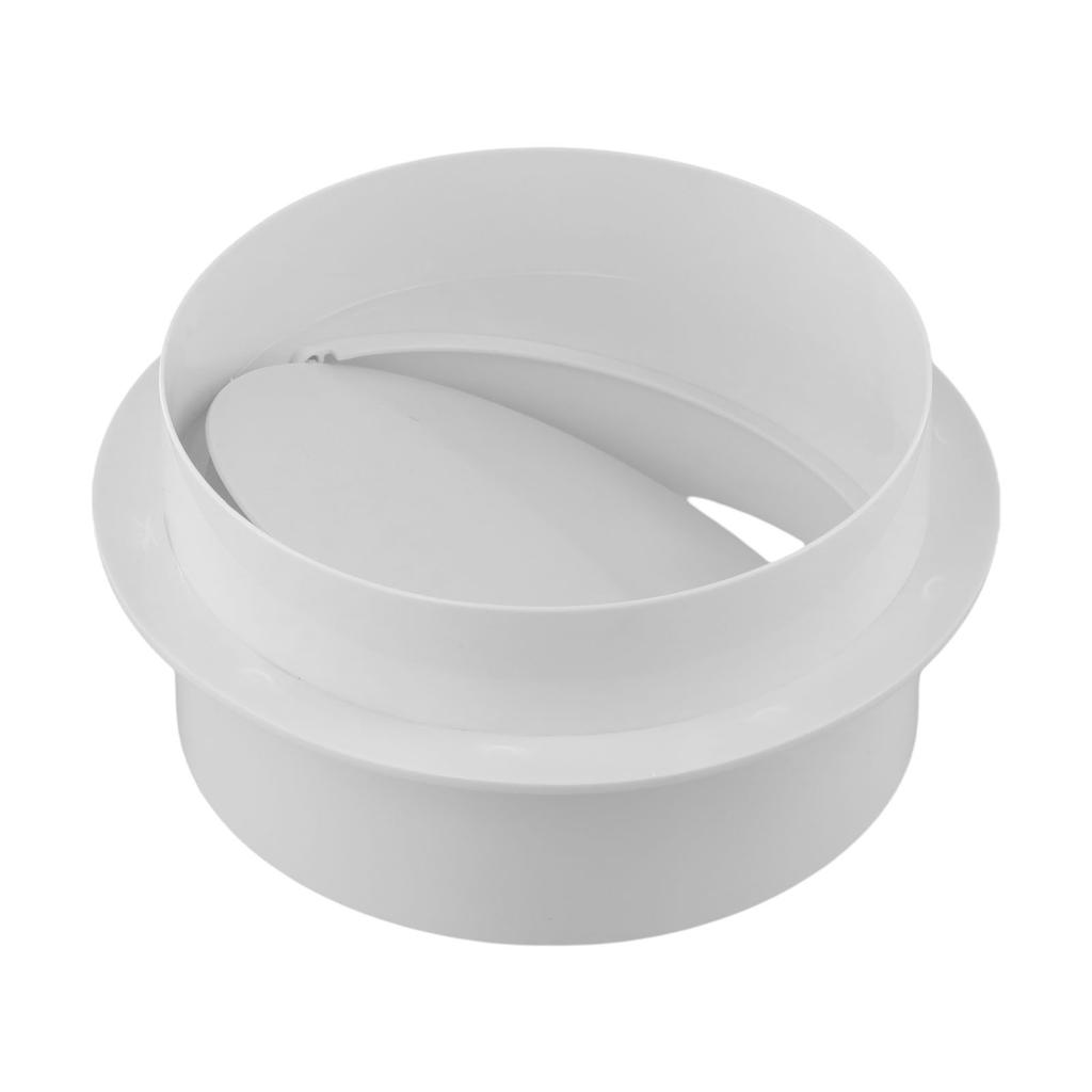 Rückschlagventil Lüftungsrohr ABS Luftkanalsteuerung Ersatz 80-200mm Kanalverbinder Abluftventilatorrohr Heimwerker Neu