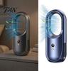 Air Cooler for Kids Room Bladeless Desktop Fan with Purifier, 8-Speed USB Rechargeable Circulator Quiet Purifier Bedroom 8H Timer, 90 Degree