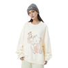LI-NING AWDTE88-1 Unisex Badfive Loose Fit Long Sleeve Pullover Sweatshirt