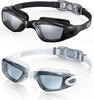 Custom HD Anti-Pinch Swim Cap & Foldable Goggles Set with Nose Clip & Earplugs