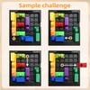 Ora di punta Auto Huarong Road Ragionamento Logico Gioco da Tavolo Puzzle per Bambini Pensiero sul Traffico Gioco di Sgombero Giocattoli Interessanti