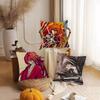 Anime Rurouni Kenshin Cartoon Series Square Pillowcase Soft Waist Sofa Cushion Cover Bedroom Room Pillowcase