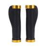 Rubber MTB Bike Grips Handlebar Cover Rubber Soft Anti-Skid Bicycle Grip Alloy Lock Bar BMX Handle Cuffs Cycling Accessories