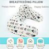 2Pcs/Set Baby Nursing Pillows Maternity Baby Breastfeeding Pillow Infant U-Shaped Newborn Cotton Feeding Waist Cushion