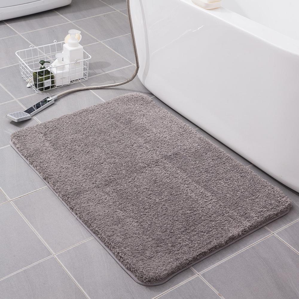 Hrubá domáca kúpeľňová absorpčná podložka na nohy, rohožka ku dverám, protišmyková podložka, prateľná v práčke