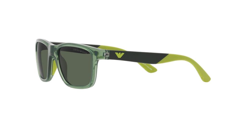 Sunglasses EK4002F Kids SHINY TRANSPARENT GREEN GREEN Lens 48 [Emporio Armani] Frame/DARK