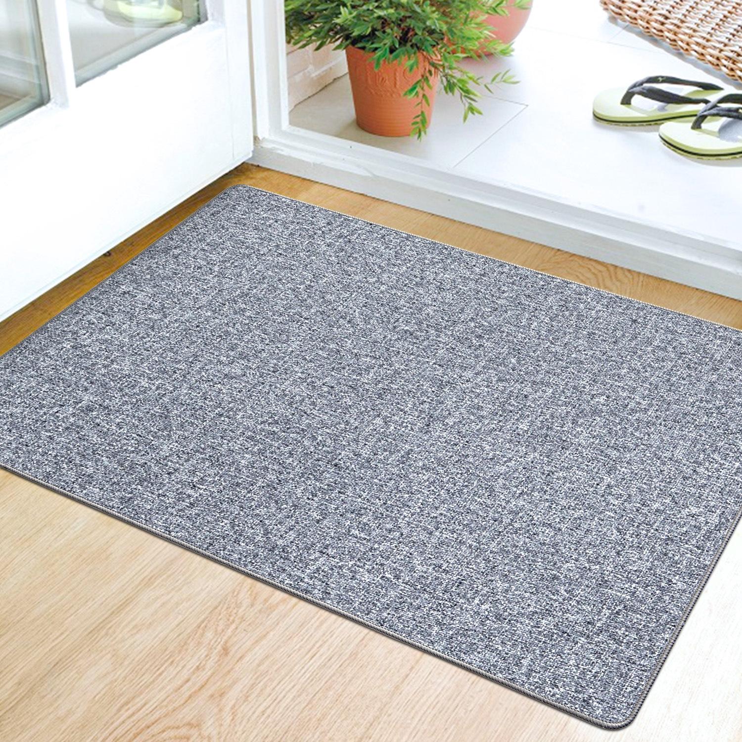 Vloermat Effen Kleur Entree Deur Huis Ingang Makkelijk te Onderhouden Voetmat Deur Schrap Zand Stof Mat 44*150cm