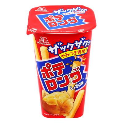 Morinaga Potato Long Salt Flavor 45g X 10 Pieces & Co.