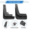 4X Set For Hyundai Tucson 2021 2022 2023 2024 2025 Car Molded Mud Flaps Splash Guards Mudguards Front Rear Styling