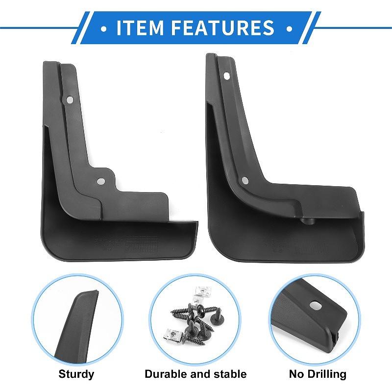 4X Set For Hyundai Tucson 2021 2022 2023 2024 2025 Car Molded Mud Flaps Splash Guards Mudguards Front Rear Styling