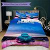 Jul C'Est Pas Des Lol Pattern Bedding uilt Set uilt Cover Pillowcase Home Decoration Birthday Gift (1 * duvet cover + 2 * pillowcase without core)56