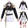 Dringender Versand Zoey Mira Rumi Cosplay Kpop Cosplay Perücke Damen Kind Mädchen Schwarz Gold Anzug Halloween AUF LAGER