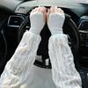 Sun Protection Sleeves for Women, UV Protection Arm Sleeves, Loose Fit Cooling Arm Sleeves, Breathable Stylish Arm Covers for Summer Driving
