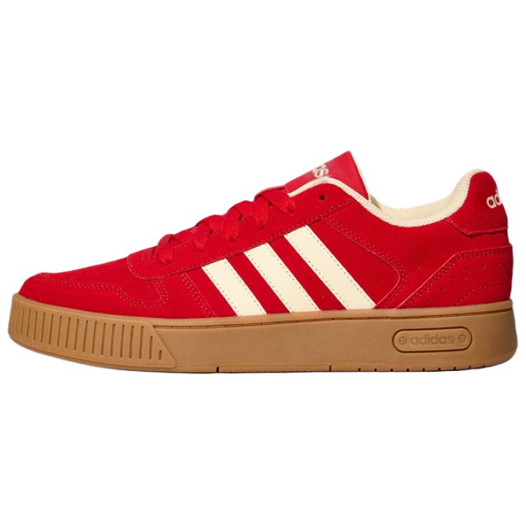 Adidas D PAD CLASSIC Устойчивые к истиранию Низкие Кеды для скейтбординга Женские Красный Белый LA5402 39⅓