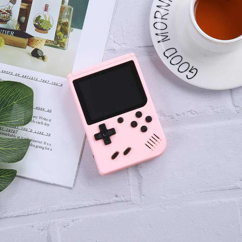 400-In-1 Macaron Dual-Player Handheld Game Console - Perfect Gift Mini Handheld Game Portable Classic Retro Games Arcad