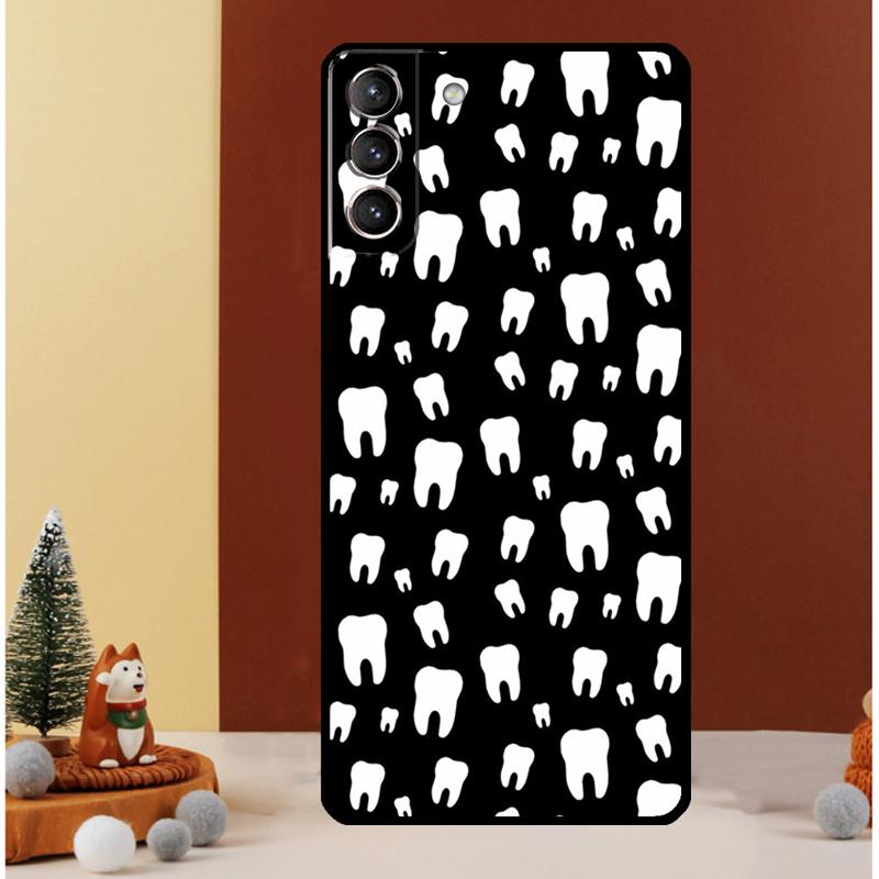 

Dentist Dental Tooth Nurse Case For Samsung Galaxy S25 Ultra S21 S22 S20 S23 S24 Ultra S9 S10 Plus S25 FE Cover Funda Galaxy S21