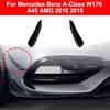 For Mercedes Benz E-Class W213 AMG LINE 4-DOOR Pre-Facelift 2016-2020 Front Bumper Lower Air Vent Outlet Blade Cover Trim